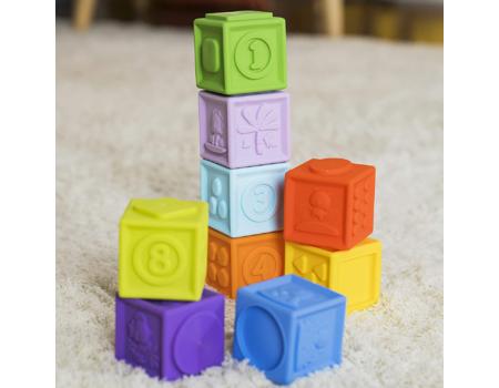 Jucarie cuburi multicolore