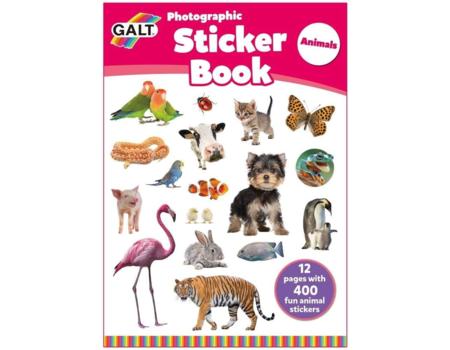 Carte cu abtibilduri - Animalute