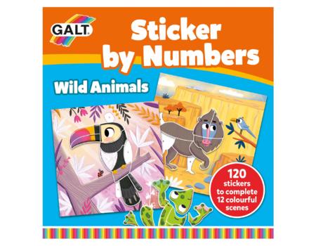 Cartea mea cu stickere - Animalute salbatice