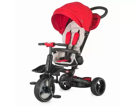 Tricicleta multifunctionala COCCOLLE Alto rosu